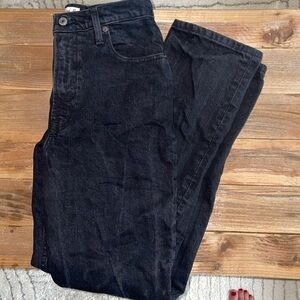 Women’s Abercrombie & Fitch Curve Love Ultra High Rise Straight Jeans NWT